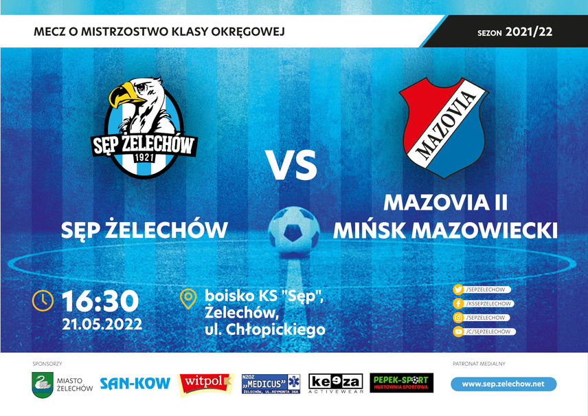 Sęp - Mazovia II Mińsk Mazowiecki 2022-05-21